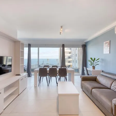 Modern Qawra With Sea View