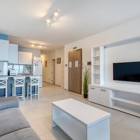 Modern Qawra With Sea View
