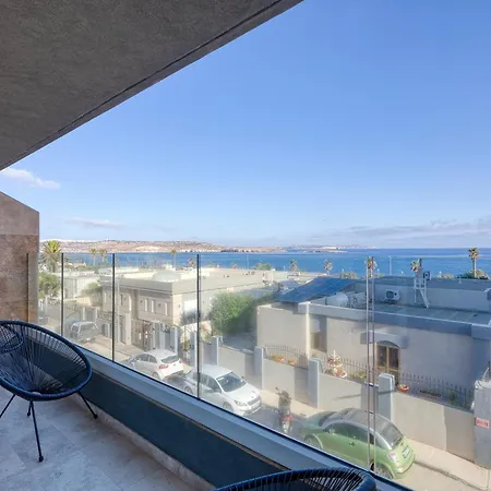 Apartman Modern Qawra With Sea View San Pawl il-Baħar
