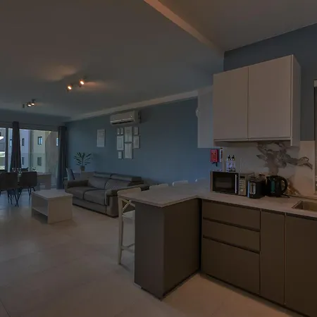 Modern Qawra With Sea View